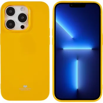 Pouzdro na mobilní telefon Mercury Ochranný kryt pro iPhone 14 Pro MAX - Mercury, Jelly Yellow