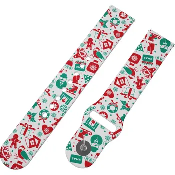 Příslušenství k chytrým hodinkám Strapido ZIMNÍ ČAS řemínek 20 mm