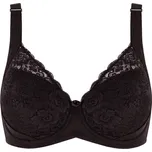 Linaise Kary luxusní krajková podprsenka široká ramínka 1670 100E černá