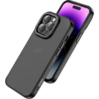 Pouzdro na mobilní telefon Hoco Ochranný kryt pro iPhone 14 Pro - Hoco, GoldenShield Black