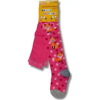 Dívčí oblečení Dívčí punčocháče Kugo P9991 růžové