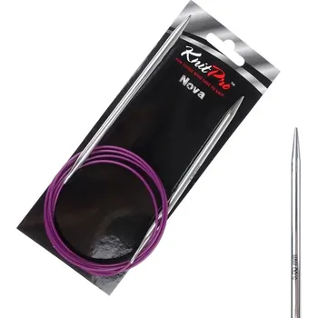 Nástroj na niť a příze Kruhové jehlice Nova 150 cm 5 mm