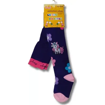 Dívčí punčocháče Kugo P9991 fialové