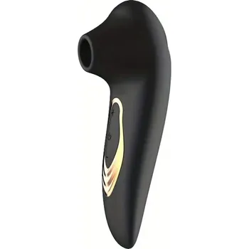 Vibrátor Přenosný sací vibrátor na bradavky a klitoris Barva:: Černá