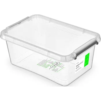 Úložný box Antibakteriální box 4,5 l 29x20x12cm,transp.plast