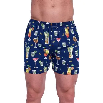 Trenýrky Pánské trenýrky 011/168 Classic plus - CORNETTE tmavě modrá 5XL