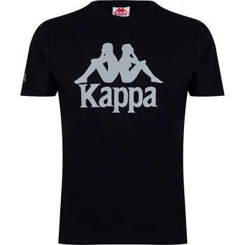 Kappa Authentic Logo pánské tričko Black 005 XS