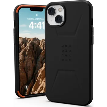 Pouzdro na mobilní telefon Urban Armor Gear Ochranný kryt pro iPhone 14 PLUS - UAG, Civilian MagSafe Black