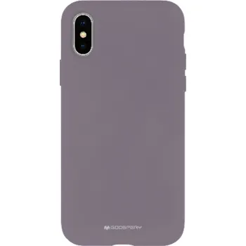 Pouzdro na mobilní telefon Mercury Ochranný kryt pro iPhone XS / X - Mercury, Silicone Purple