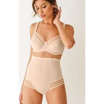 Kalhotky Blancheporte Tvarující kalhotky s vysokým 		pasem a efektem plochého břicha tělová 40