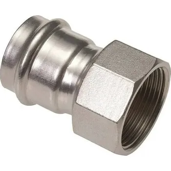 German Přechodová objímka z nerezové oceli, vnitřní závit 1/2 ´´
