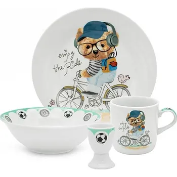 dětská jídelní sada Dětská jídelní sada 4 díly MEDVÍDEK