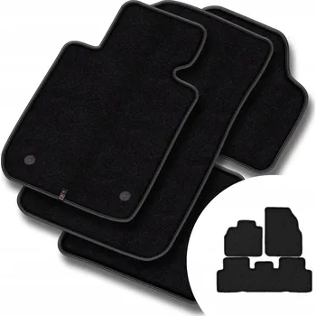 autokoberec Velurové autokoberce Motos 3 ks