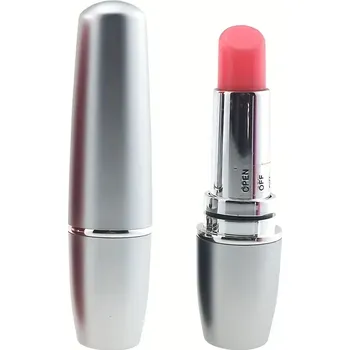 Vibrátor FBBKU Mini vibrátor ve tvaru rtěnky Barva:: Stříbrná