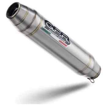 Výfuk pro motocykl Výfuk kompletní GPR DEEPTONE INOX Y.210.RACEDB.DE Broušená nerezová ocel