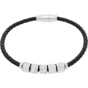 Náramek Ewena Dámsky náramek trinidad černý + dárkové balení