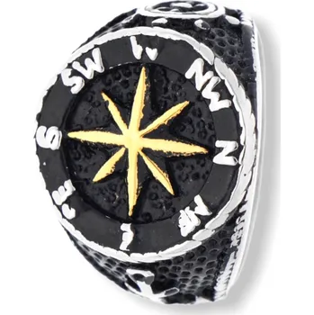 Prsten Ewena Prsten kompas z chirurgické oceli Velikost v mm: 20.7 + dárkové balení