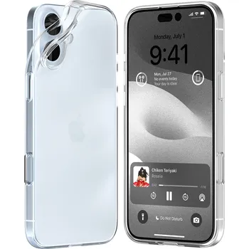 Pouzdro na mobilní telefon Mercury Ochranný kryt na iPhone 16 PLUS - Mercury, Jelly Transparent