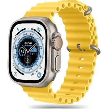 Řemínek na hodinky Tech-Protect Řemínek pro Apple Watch 44mm / 45mm / 46mm / 49mm - Tech-Protect, Iconband Pro Yellow