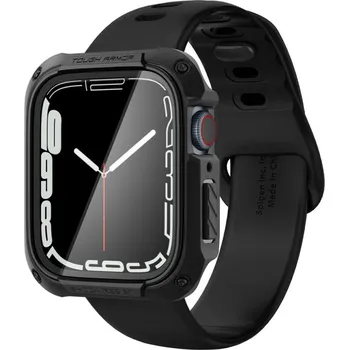 Pouzdro na mobilní telefon Spigen Pouzdro / kryt pro Apple Watch 45mm - Spigen, Tough Armor Black