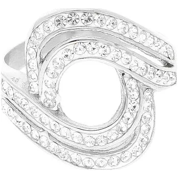 Prsten Ewena Prstýnek z chirurgické oceli s krystalky Velikost v mm: 17,5 + dárkové balení