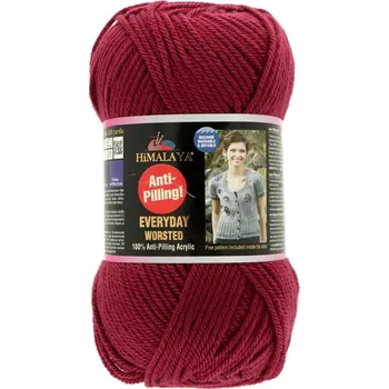 Příze Himalaya Everyday Worsted 70605 růžovočervená
