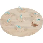 Hračka pro hlodavce ZOLUX - dřevěná deska s úkryty na pamlsky 23cm