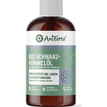 AniForte Bio olej z egyptského černého kmínu (250 ml - 500 ml) Objem: 250 ml