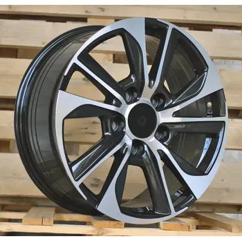 Alu kolo Alu kola Racing Line B1611, 22x9 5x150 ET60, černá + leštění (zátěžová)