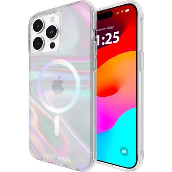 Pouzdro na mobilní telefon Case Mate Ochranný kryt na iPhone 15 Pro MAX - Case Mate, Soap Bubble MagSafe