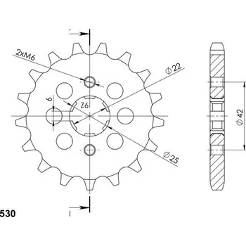 Řetězová sada pro motocykl Řetězové kolečko SUPERSPROX CST-278:15 15 zubů, 530