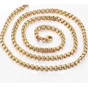 Řetízek Ewena Ocelový řetízek 60 cm GOLD průměr, šířka mm: 2,5 + dárkové balení