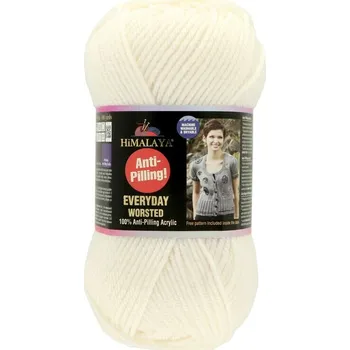 Příze Himalaya Everyday Worsted 70602 krémová