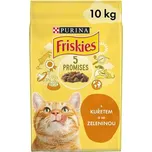 Friskies s kuřetem a zeleninou pro kočky 10 kg