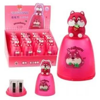 Vodová barva Temperówka z pojemnikiem różowa (16szt)