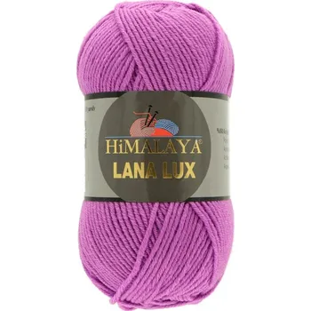 Příze Himalaya Lana Lux 74825 růžovo fialová