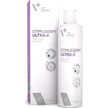 Kosmetika pro psa VetExpert Stimuderm Ultra šampon pro psy s krátkou srstí 250ml