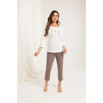 Pánské pyžamo DÁMSKÉ PYŽAMO 703 J/25 ecri XL