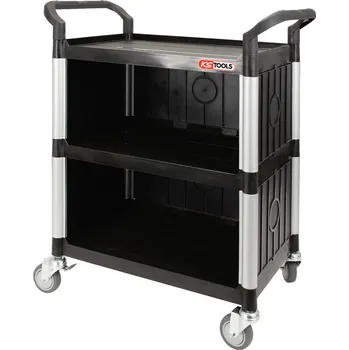 KS Tools 800.0021 servisní vozík plast Barva: černostříbrná