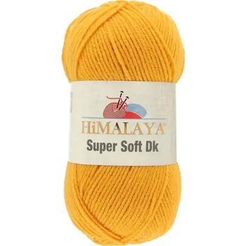 Příze Himalaya Super Soft DK 80754 tmavě žlutá