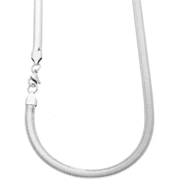 Řetízek Ewena Hladký plochý řetízek z chirurgické oceli 50cm