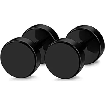 Piercing Ewena Piercing činka černá z chirurgické oceli