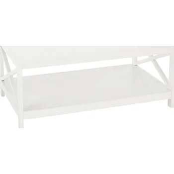 Konferenční stolek Tempo Kondela Konferenční stolek, bílá, EDRIA