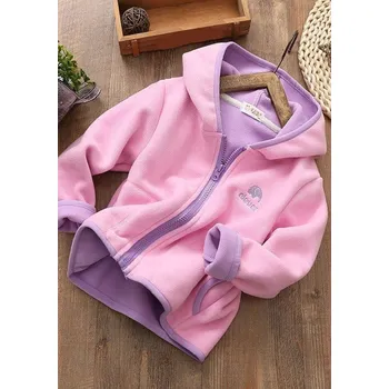 Dívčí mikina Dětská mikina L1949 růžová 5