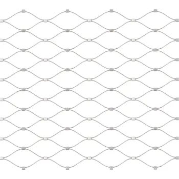 Pletivo Nerezová lanová síť s okem 60x104mm, lanko ø2mm, 1mx5m