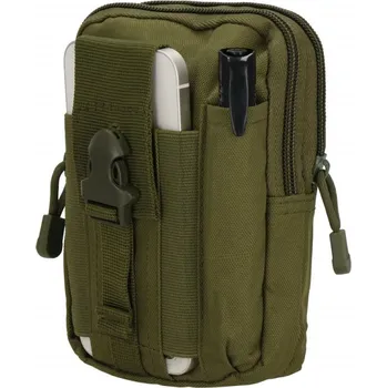 Sportovní vak Ledvinka na opasek pánská SPRINGOS CS0099 zelená