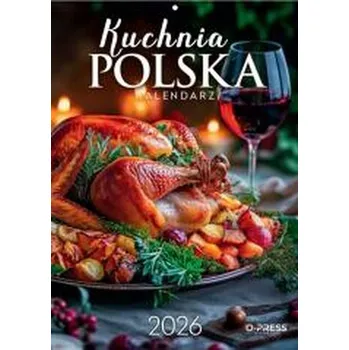 Kalendář Kalendarz 2026 A4 Wieloplanszowy Kuchnia Polska