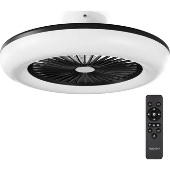 Stropní ventilátor Noaton 11055B (2024) Callisto, černá, stropní ventilátor se světlem