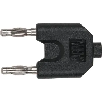 Rozvaděč KS Tools 150.0953 Zásuvkový rozváděč s vstupní zásuvkou pro připojení dvou banánkových konektorů, 150.0953, měřicí adapt