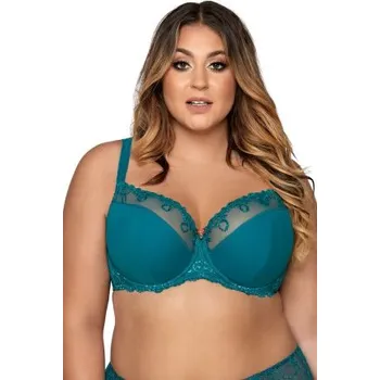 Podprsenka Polovyztužená podprsenka Ava Lingerie 1030 Novato Zelená 65F